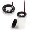 Nail Art Brush Cleaning Pot & Holder - Painting Brush Cleaner Storage Box, Hot-Selling