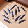 M-Modern-20Pcs Metal Internal Flex Frames Kiss Clasp Purse Frame Coin Handbag Hinges Clip Bag Silver