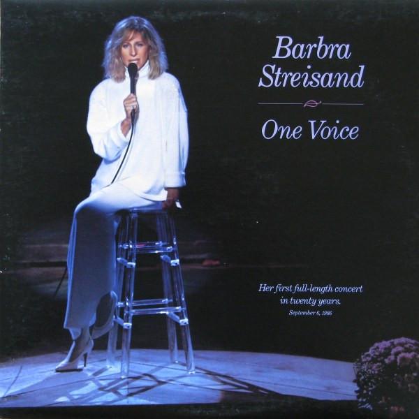 

LP Record BARBRA STREISAND - One Voice OC40788 Columbia 1987 Canada Pop Used