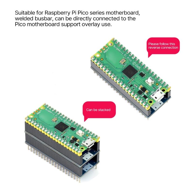Clock Extension Board Module RTCs Expansion Board for I2C RTCs Chip High Precision for RaspberryPiPico
