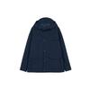 UNIQLO Solid Color Zipper Pocket Design Jacket Unisex jackets Deep-Sea-Blue 459590-69