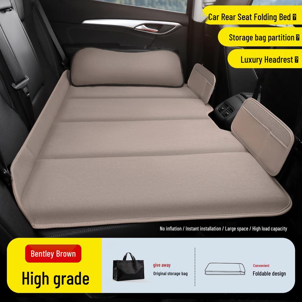 Faltbares SUV-Rücksitz-Reisebett - Tragbare Schlafmatte Matratze