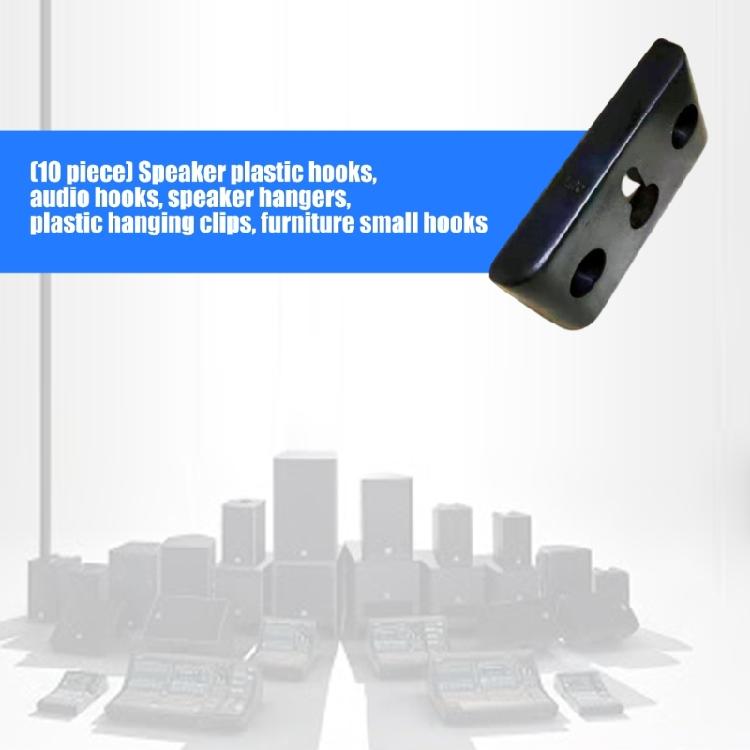 Secure Mounting Hook for Auditory Equipment Constructed Durability Plastic Featuring Anti Slip Technology Safety