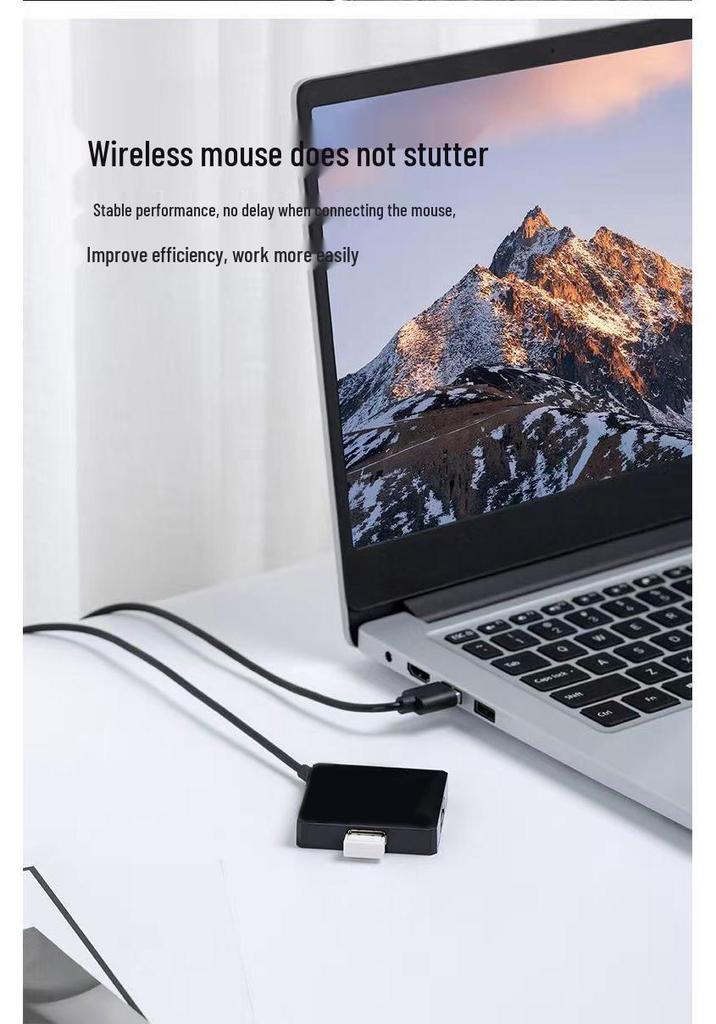 USB 3.0 High-Speed Multi-Port Docking Station Hub for Computers & Phones