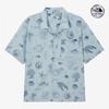 Men S mariS Short Sleeve Shirt Light Blue nh8SS07c