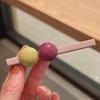 Girl Hairpin Macaron Color Beads Decor Smooth Texture Non-Slip Hair Clip Side