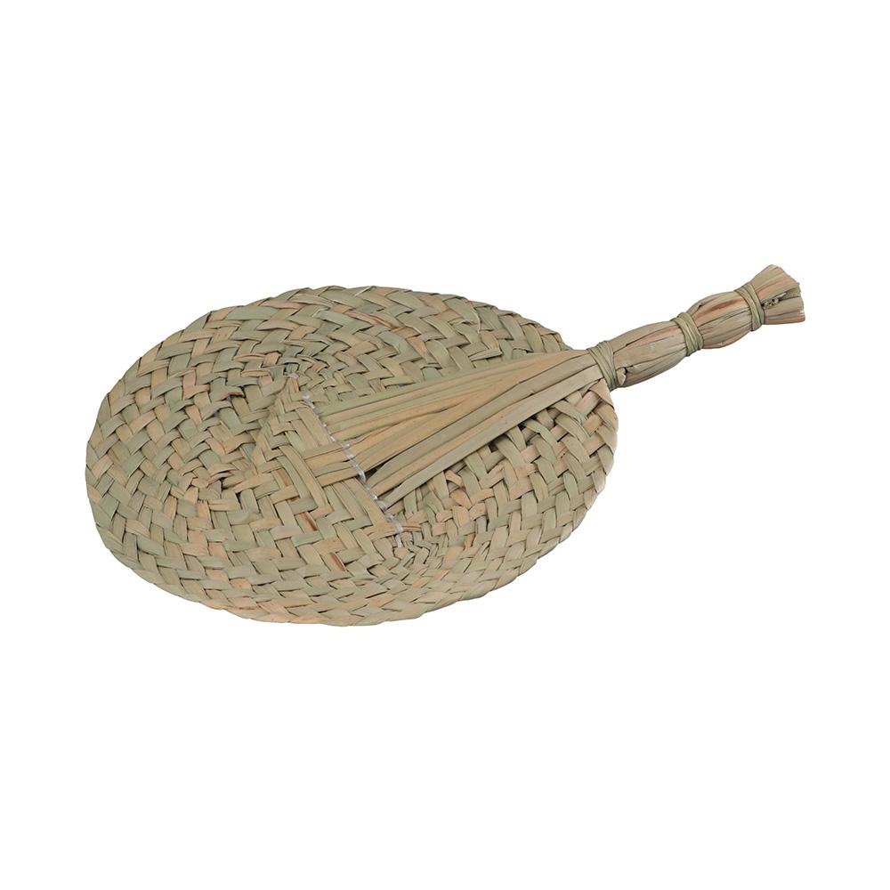 Natural Fans Handheld Straw Fan Summer Hand Fans  Wall Decor