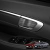 4PCS Car Carbon/Black Interior Door Bowl Trim Strip ABS Material Decoration Accessories For Hyundai Sonata 2021-2026 LHD/RHD