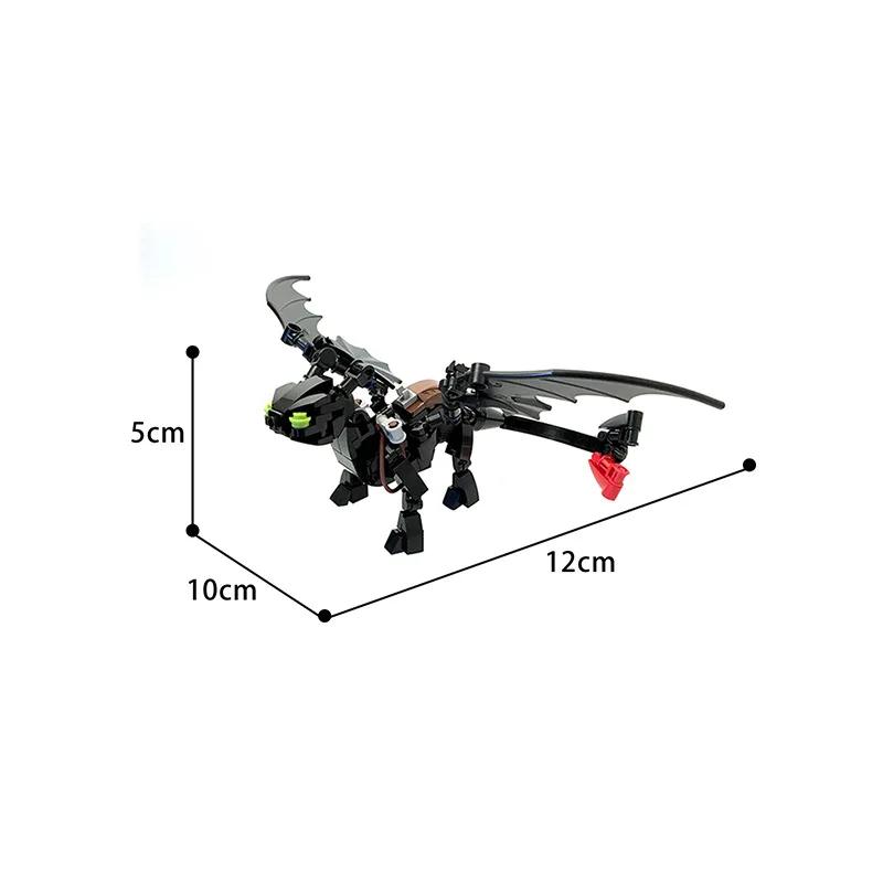 

174 шт.-классическая аниме-серия-креативные аниме-фигурки драконов, строительные блоки, модель для детей, мальчиков и девочек, рождественские подарки, образование