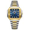 Supply Business Versatile Watch Men's Watch Square Calendar Waterproof Quartz Watch Fashion Men's Watch Business