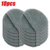 10Pcs Car Waxing Polish Sponges 5 Inch Car Detailing Wax Applicator Pads Round Pocket Microfiber Foam Sponges Car Cleaning Tools