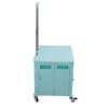 Collapsible Utility Cart Rolling Crate Swivel Casters PP Strong with Telescopic Handle Lid Storage