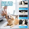 Washable Pet Cooling Pad Breathable Reversible Cool Pad New Summer Cooling Pads  Outdoor Use