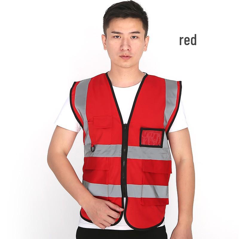 Reflective Safety Vest for Construction and Night Riding