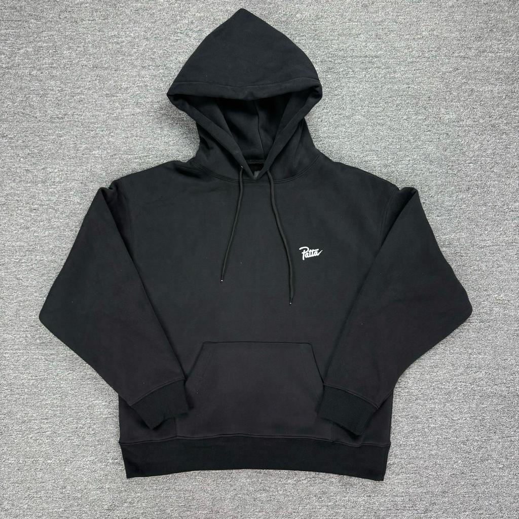 Cross-border beauty tide Patta European and American street fleece hoodie printing loose casual men's and women's hooded pullover sweater tide