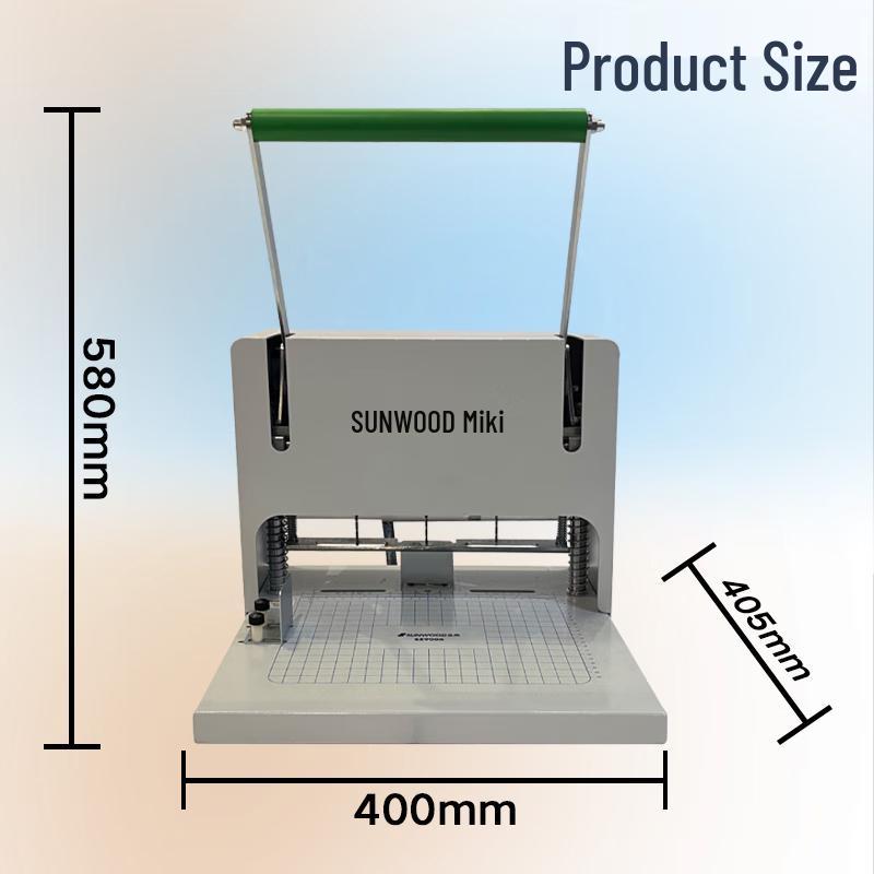 SUNWOOD Electric 3-Hole Binding Machine CN plug (adapter included)