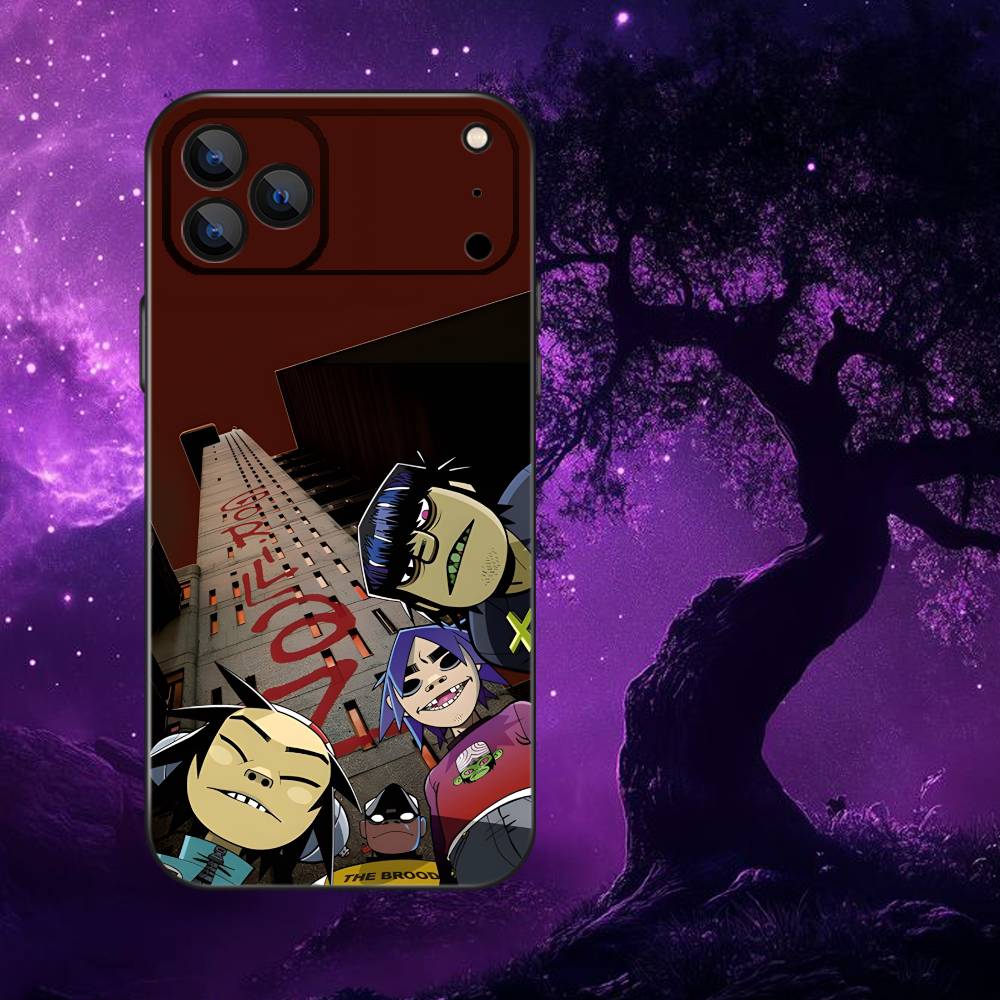 band G-Gorillaz  Phone Case For iPhone 17,16,15,14,13,12,11,Pro,Max,Plus,E,Air,Mini Protective TPU Cover
