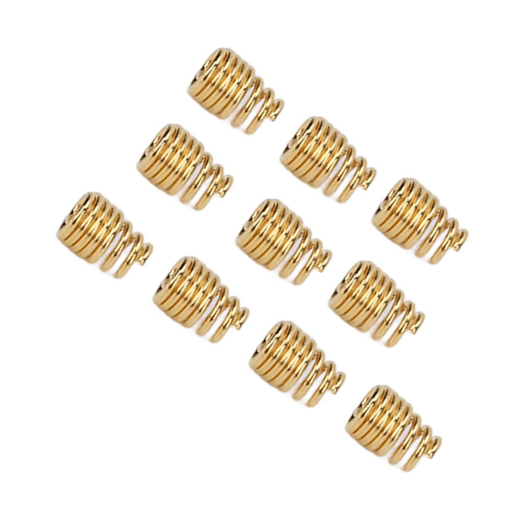 10pcs Hearing Aid Spring Earwax Blocking Prevention Spring Accessory for ITE ITC CIC Hearing Aid Tube