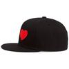 Unisex Heart Electrocardiogram Embroidery Hip-Hop Hats Spring Autumn Outdoor Adjustable Casual Baseball Caps Sunscreen Hat Cap
