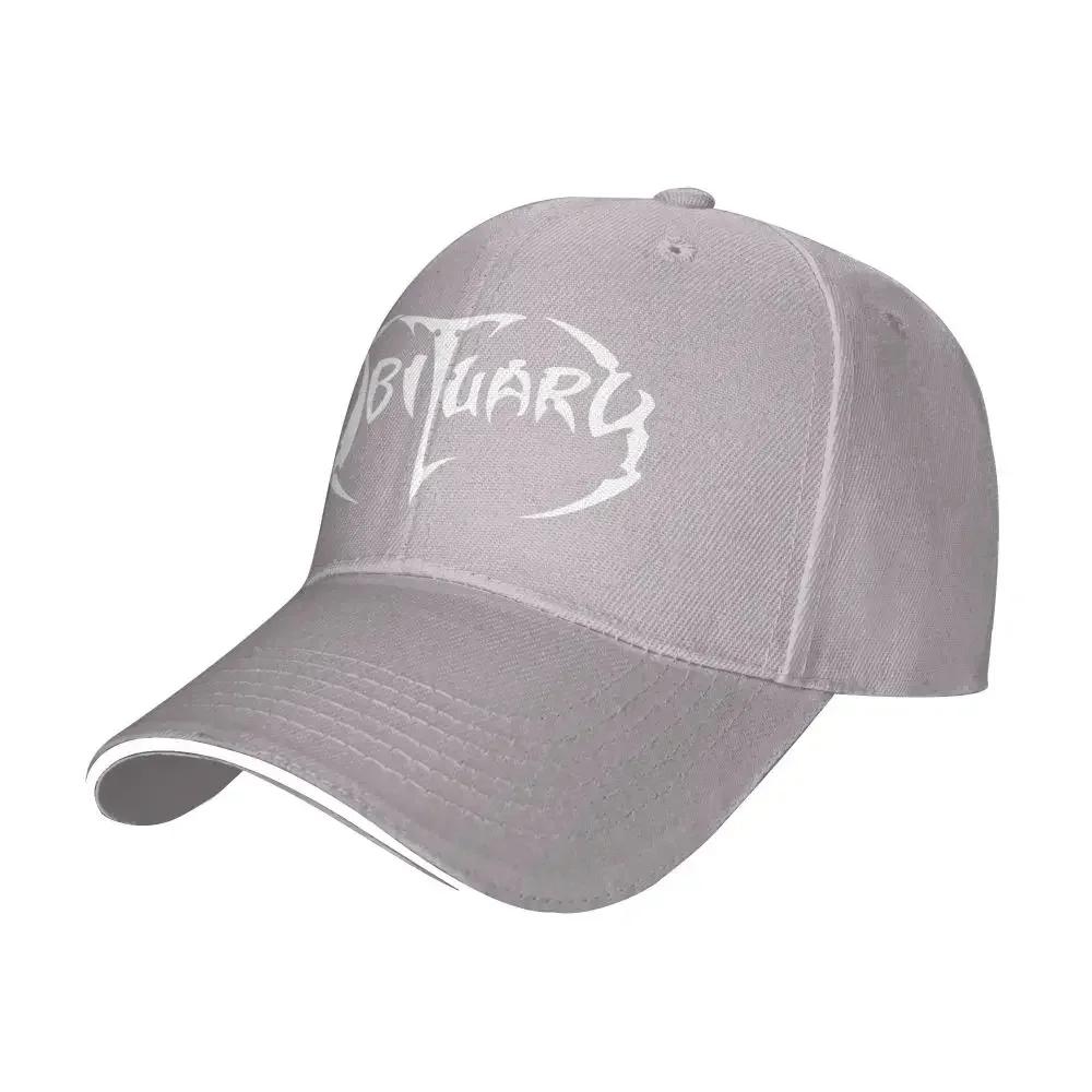 NY DÖDSANNONS Basebollkeps Herrar Kvinnor Snapback Trucker Mode Nätkeps Utomhus Sport Löpning Justerbar Gåva