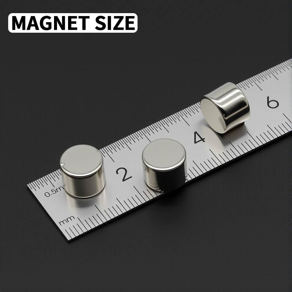 10x8mm Powerful Neodymium Magnet N35 NdfeB Permanent Magnetic imanes Round Super Strong Fridge Magnets DIY