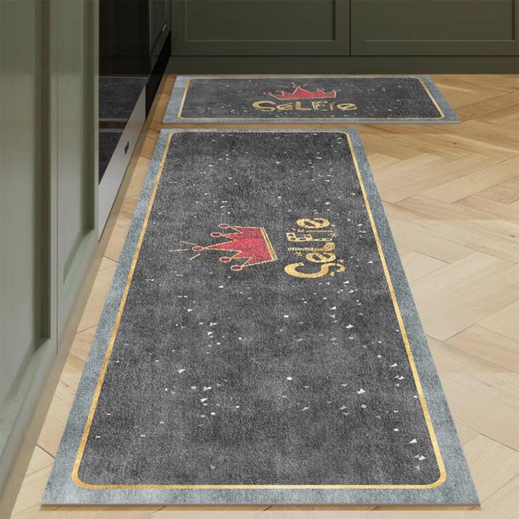 Fashion Simple Nordic Style Kitchen Mat  Carpet House Hold Carpet Modern Home Decor