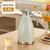 European Style 304 Stainless Steel Vacuum Insulated Flask, Large Capacity Hot Water Bottle, Double Layer Coffee Pot