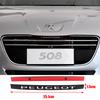 1pcs 3D Peugeot ABS old Car Front grill Letter logo Car front Khood Emblem Car Front emblem styling Accessories For 508 301