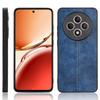 For Oppo Reno12 F 4G Cell Phone Case Stitching Line PU Leather+PC+TPU Anti-Drop Cover