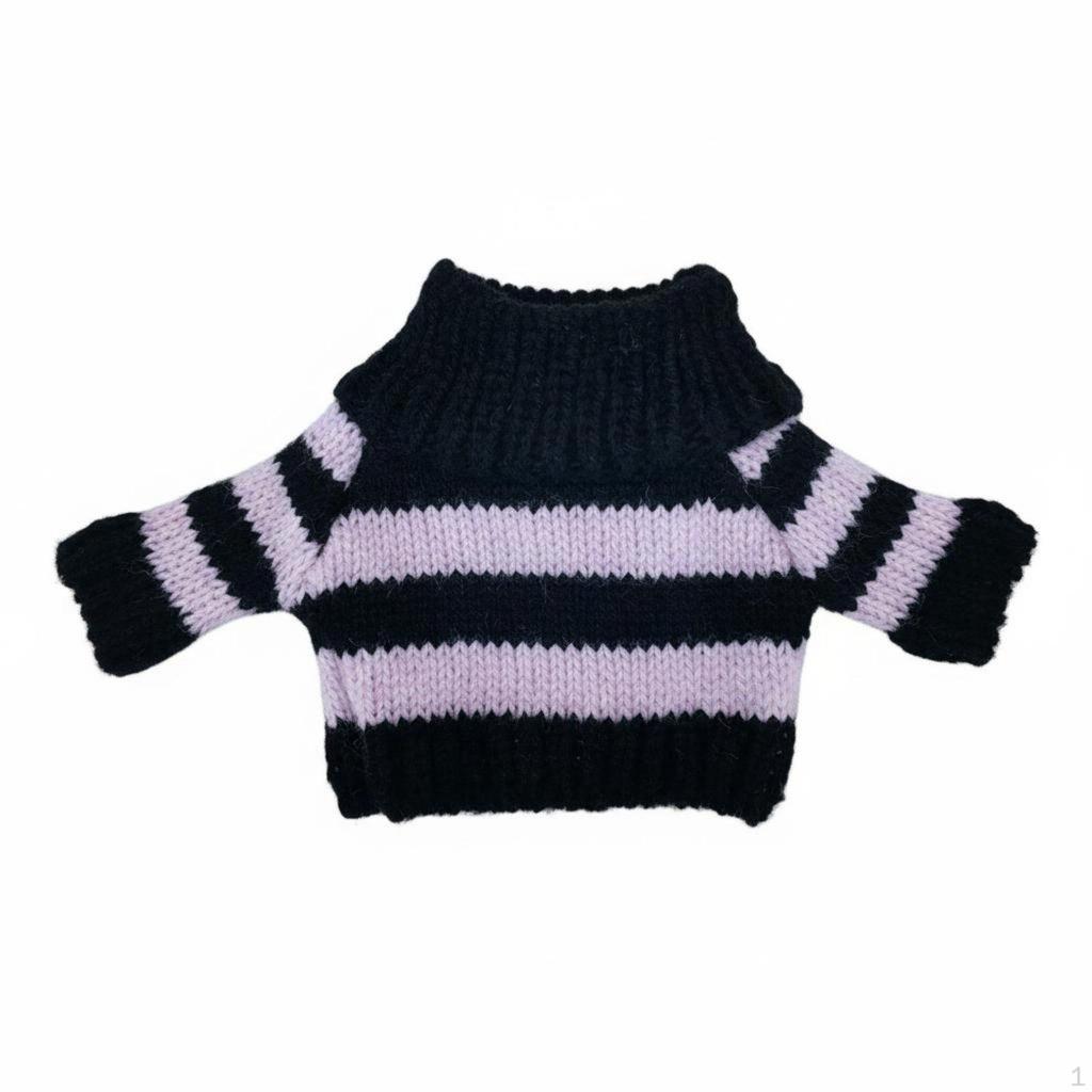 20cm Doll Sweater Versatile Decoration Stretchable Fit Miniature Winter Clothes for BJD