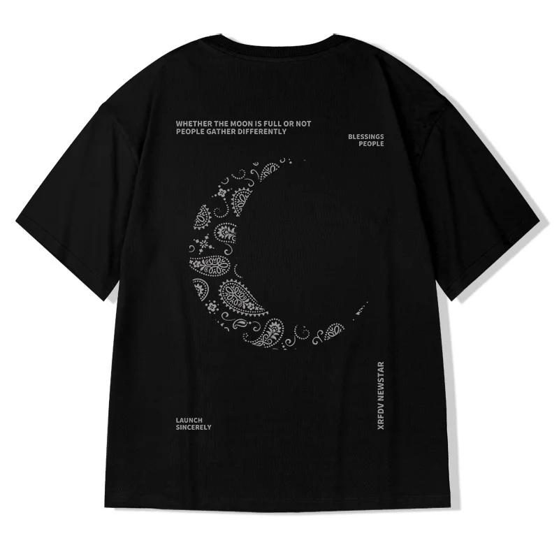 Streetwear Harajuku Summer Cartoon Cat Print T-Shirts Vintage Version Trend Casual Clothes Hip Hop Creative T Shirts y2k