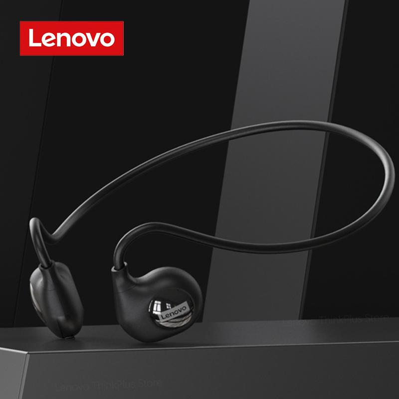 

Lenovo XT95II Bluetooth-гарнитура Air Bone Проводящая комфортная беспроводная спортивная ушная подвесная шейная гарнитура для бега Музыкальная гарнитура
