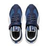Li-Ning Cloud Lightweight Non-Slip Shock Absorbing Wear-Resistant Breathable Balance Support Low-Top Casual Shoes Kids sneaker Blue YKCU082-3