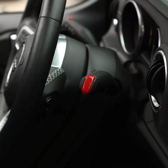 For Gladiator JT/JL 18+ Red Turn Signal Lamp Windshield Wiper Lever Switch Trim