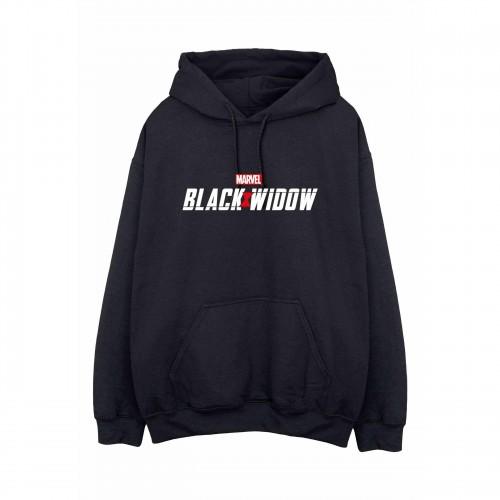 Black Widow Mens Movie Logo Hoodie