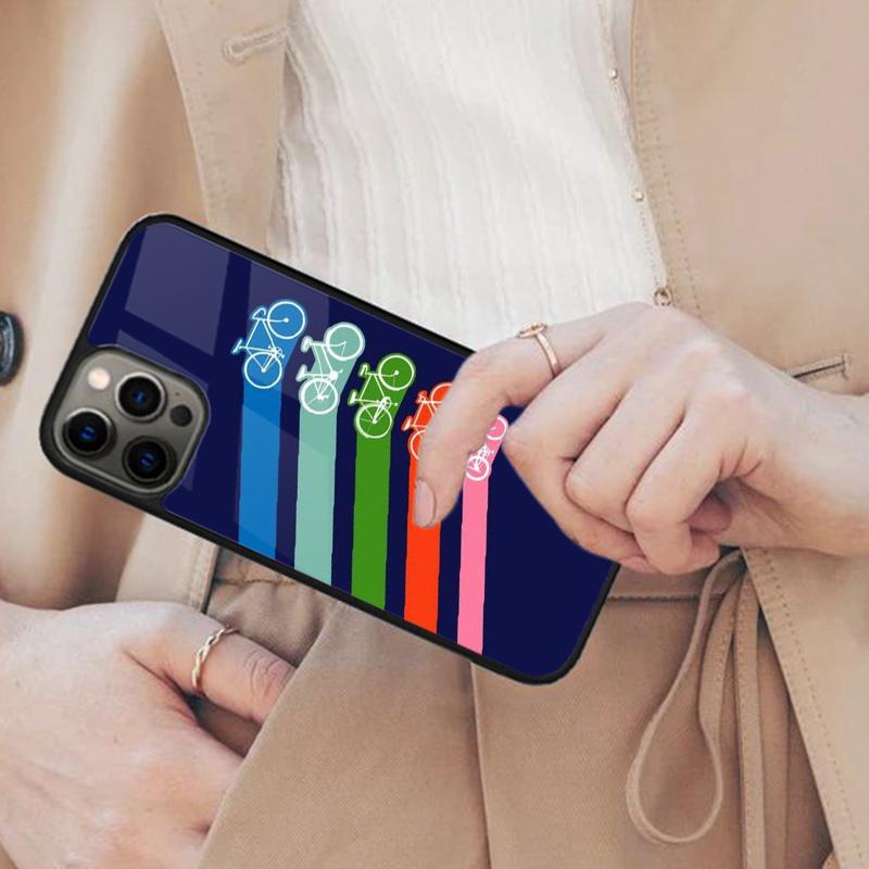 

Bike Bicycle Sport Magnetic Phone Case For APPLE iPhone 17 Air 16 14 13 12 Pro Max 15 Plus Wireless Charge With MagSafe Cover iPhone 13mini