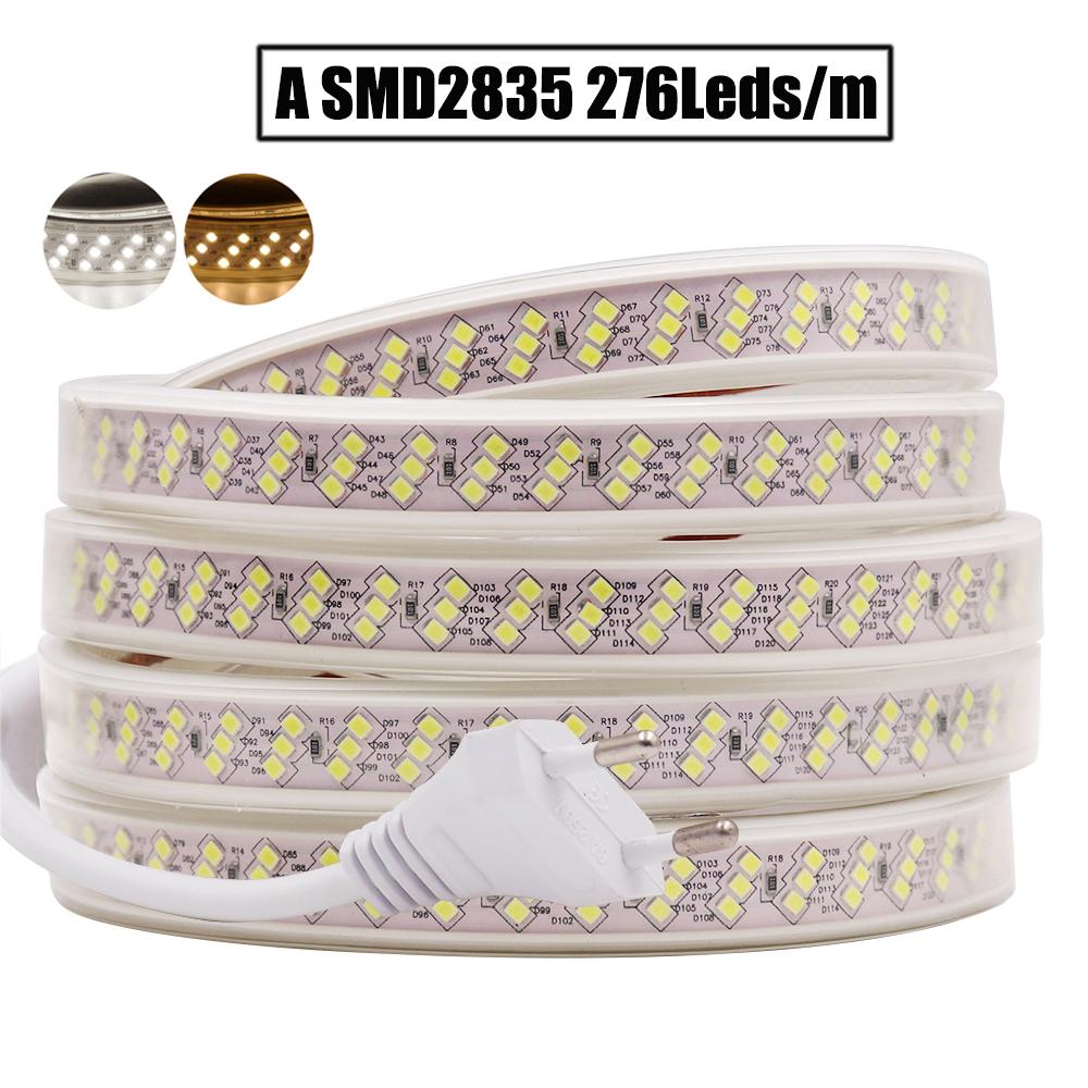 240 LEDs/M High Brightness LED Strip Light 220V Waterproof RGB Warm White SMD5730 Home Decoration Rope Light