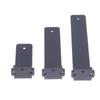 1 Set 5Mm Thicked Invisible L-Shaped Brackets Heavy Duty Cast Iron Floating Shelf Brackets For Kitchen Shelves Support