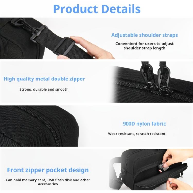 Shock Absorbing Bag Storage Case For HF96 Thermal Imaging Equipment Carrying Pouch Make Of Tear Resistant Nylon