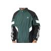 Adidas Originals Logo Print Color Block Zip-Up Stand Collar Jacket Men Jackets Green HK7321