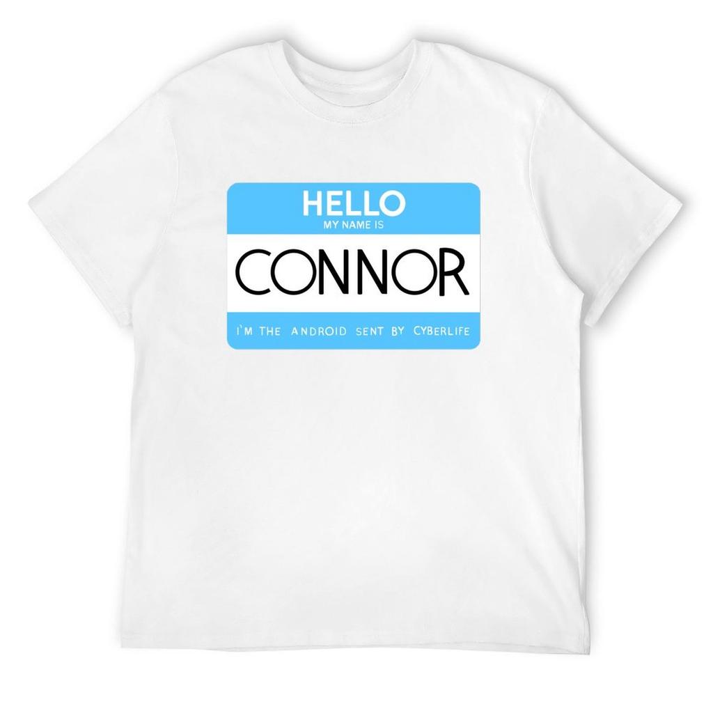 Hello, my name is Connor T-Shirt anime anime figures anime stuff basketball graphic tees tshirts for men