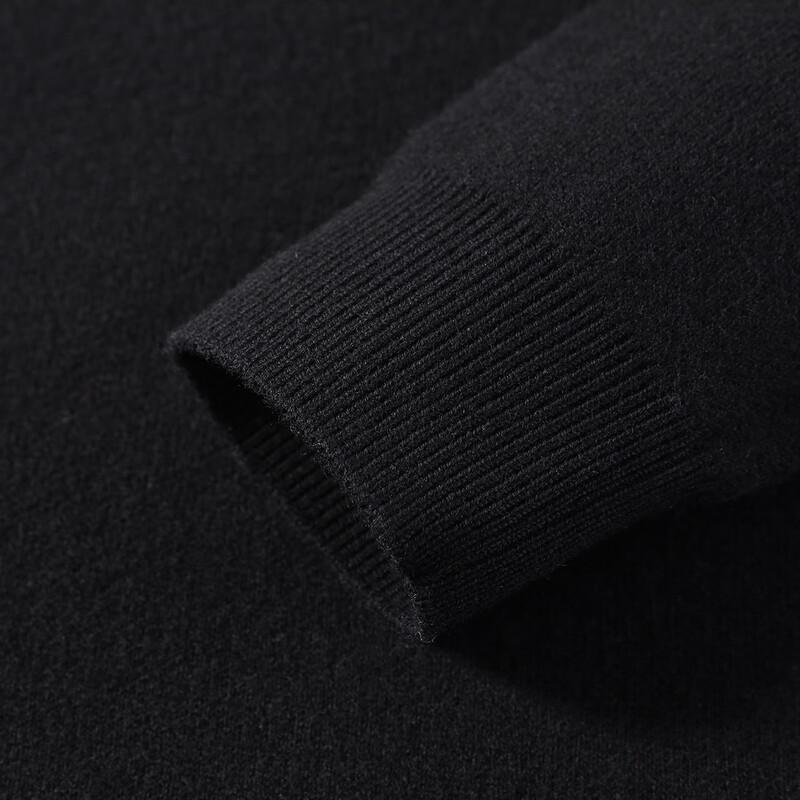 Antonio Men's Half-Zip Mock Neck Merino Wool Sweater