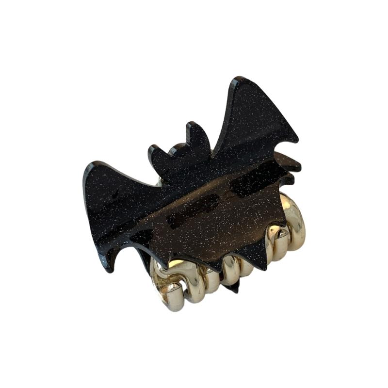 

Halloween Style Bat Wing Shape Woman Teens Ponytail Hair Claw Delicate Hair Clip Anti-slip Taking Photo Hair Accessories 1