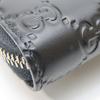 Used GUCCI Purse 473928 black Zip Around