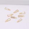 Hot-selling High-quality Small Brass + Zircon Trendy Pendant DIY Handmade Necklace Bracelet Accessories
