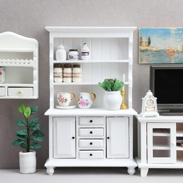 Miniature Wooden Cabinet Model For Dollhouses Accessories DIY Craft Project Bedroom Living Room Tiny House Scene Decoration