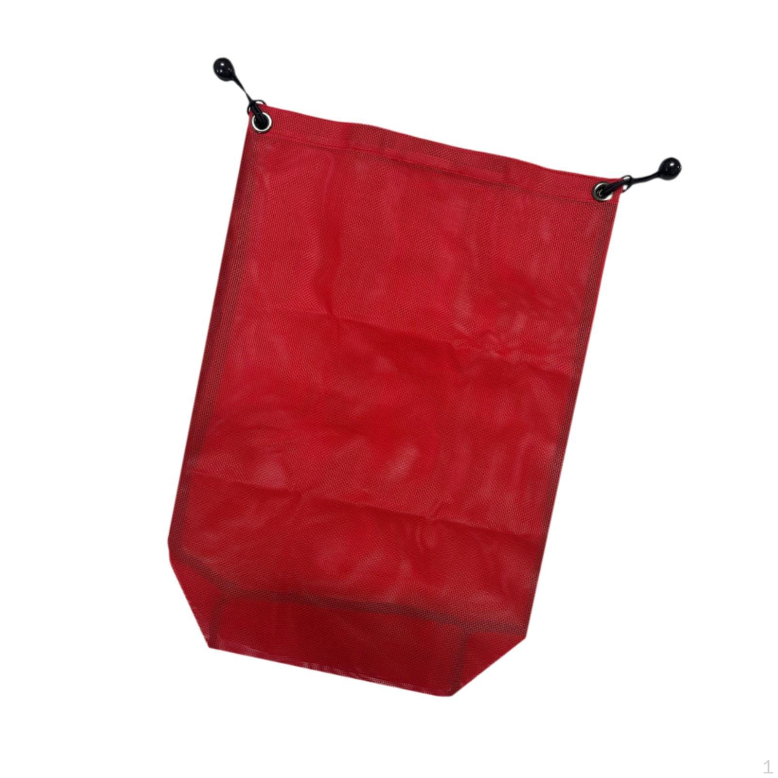 

UTV Beach Car Trash Storage Bag Sack Mesh Cloth Collection Wear Resistant Reusable