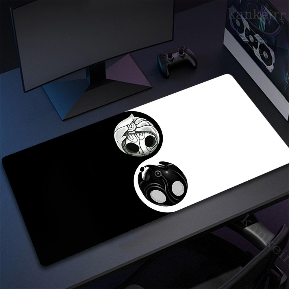 90x40cm Anime Hollow Knight Large Pc Rubber Mousepad Gaming Stitch Edge Thicken Mouse Mat Xxl NonSlip Keyboard Laptop Mausepads