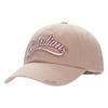 MLB Cotton Baseball Cap For Sun Protection Unisex Pink Fashion 3ACPV015N-45PCL