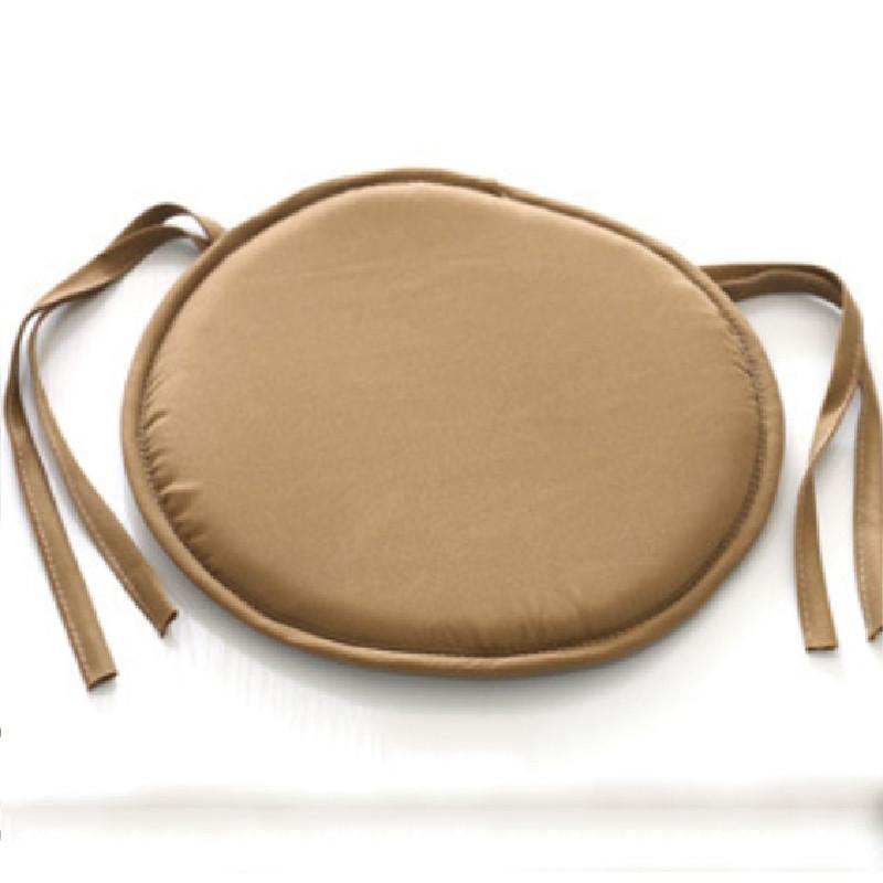 

Прочная однотонная круглая подушка Подушки для дивана и стула для украшения дома Brown